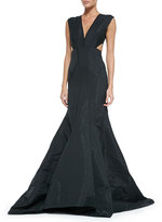 Thumbnail for your product : Nicole Miller Sleeveless Open-Side Mermaid Gown