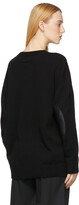 Thumbnail for your product : MM6 MAISON MARGIELA Black Elbow Patch Sweater