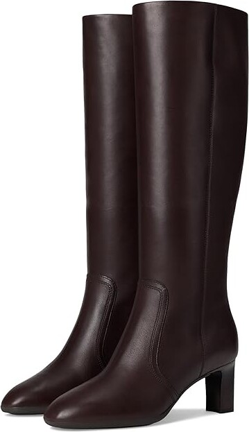 Cole Haan Grand Ambition 2.0 Autumn Boots Women's Boots Dark Chocolate Leather/Dark Brown Stack : 9 B - Medium