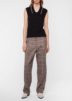 Thumbnail for your product : Paul Smith Women's Black Organic Cotton Sleeveless Knitted Top