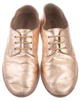 Thumbnail for your product : Marsèll Metallic Leather Oxfords