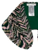 Thumbnail for your product : Oscar de la Renta Mink Fur Collar green Mink Fur Collar