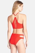 Thumbnail for your product : Red Carter 'Spice & Dice' Laser Cut Racerback Bikini Top