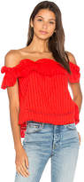 Thumbnail for your product : Nicholas Sofia Ruffle Top