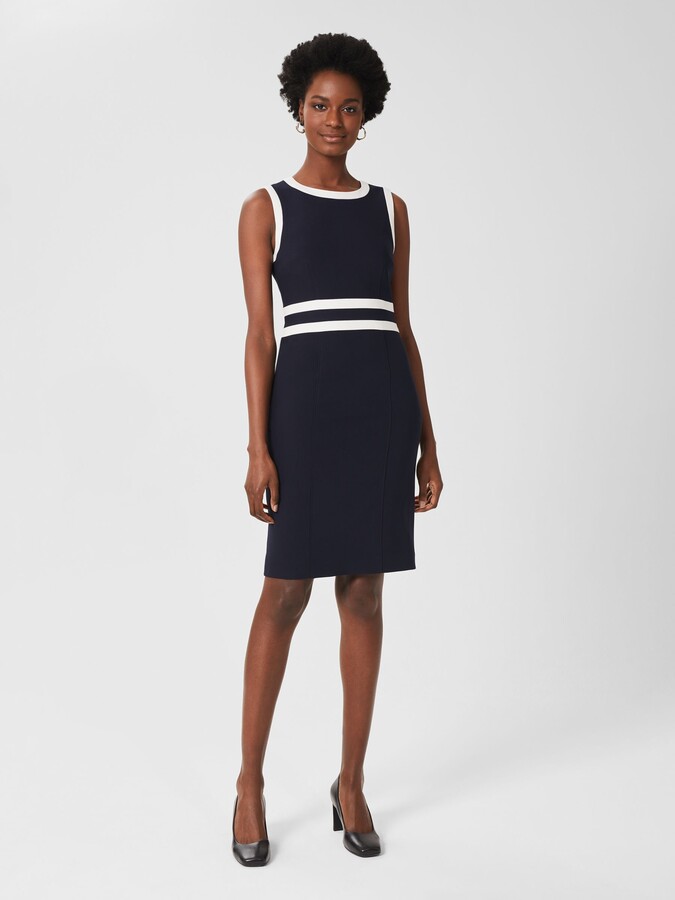 tailored shift dress