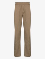 Thumbnail for your product : Sunspel Drawstring Straight Leg Trousers