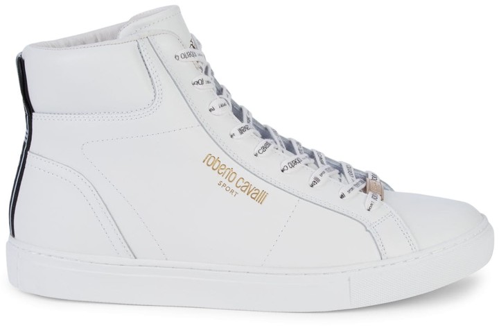 roberto cavalli high top sneakers