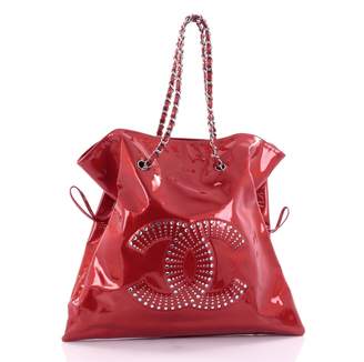 Chanel Red Leather Handbag