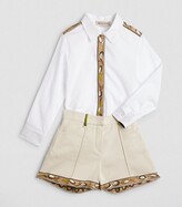Thumbnail for your product : Pucci Junior Contrast-Trim Shirt (6-14 Years)