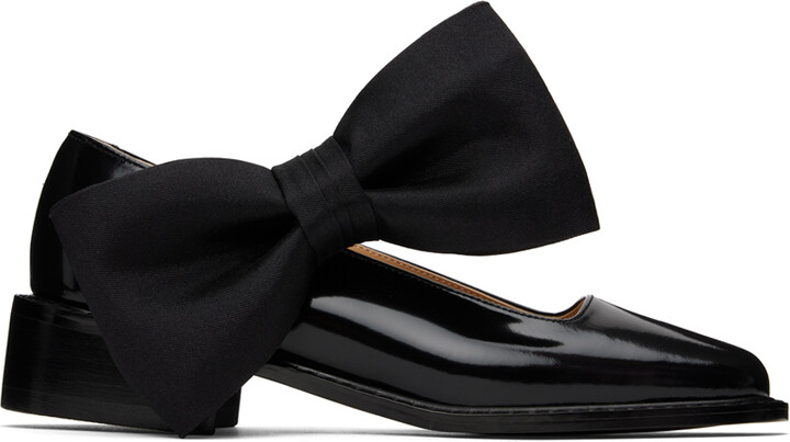 靴 KIMHEKIM MONROE SQUARE TOE FLATS (BLACK) CHIKO Monroe Square Toe Kitten Heels Mary Jane Shoes