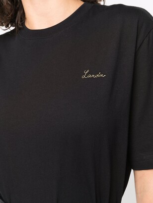 Lanvin stitched-logo crewneck T-shirt
