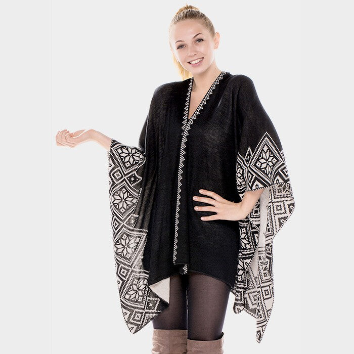 TRUEDAMES Open shawl scarf