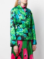 Thumbnail for your product : Richard Quinn Floral Print Cinched Jacket