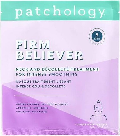 Patchology Single Firm Believer Neck and Decollete Treatment Mask