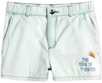 Roxy Edge of Embroidered Forever Cotton Shorts, Big Girls (7-16)