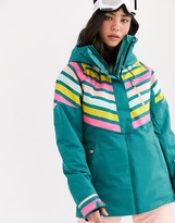 Thumbnail for your product : Roxy Frozen ski jacket in blue