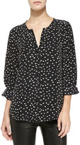 Thumbnail for your product : Joie Purine Long-Sleeve Heart-Print Top