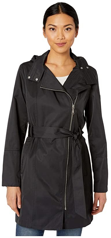Vince camuto hooded trench coat Clearance