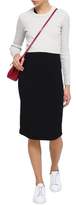 Thumbnail for your product : Monrow Layered Ribbed-knit And Stretch-cotton Dress