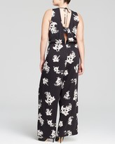 Thumbnail for your product : BB Dakota Plus Abra Floral Print Jumpsuit