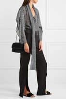 Thumbnail for your product : Bottega Veneta Olimpia Watersnake-trimmed Intrecciato Velvet Shoulder Bag