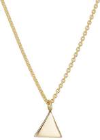Thumbnail for your product : Barneys New York WOMEN'S TRIANGLE PENDANT NECKLACE - GOLD