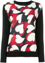 Thumbnail for your product : Moschino Boutique heart print jumper