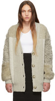 Thumbnail for your product : Stella McCartney Beige Fur Free Fur Cardigan