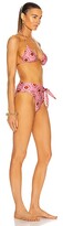 Thumbnail for your product : Adriana Degreas Exotic Passion High Leg Bikini With Knot