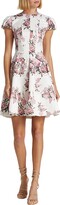 Thumbnail for your product : Emilia Wickstead Lucia Pleated Floral Minidress