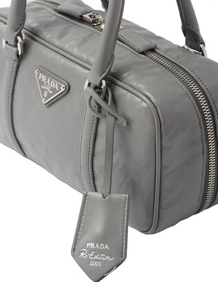 ショルダーバッグ・ポシェット PRADA | Antique nappa leather top-handle bag Prada Antique nappa leather top handle bag | REVERSIBLE