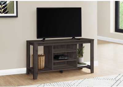 Winston Porter Versatile and Stylish TV Stand with Adjustable Shelves and Ample Storage Perfect for Any Living Space
