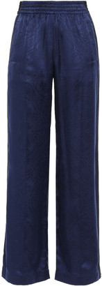 Jonathan Simkhai Silk-jacquard Wide-leg Pants