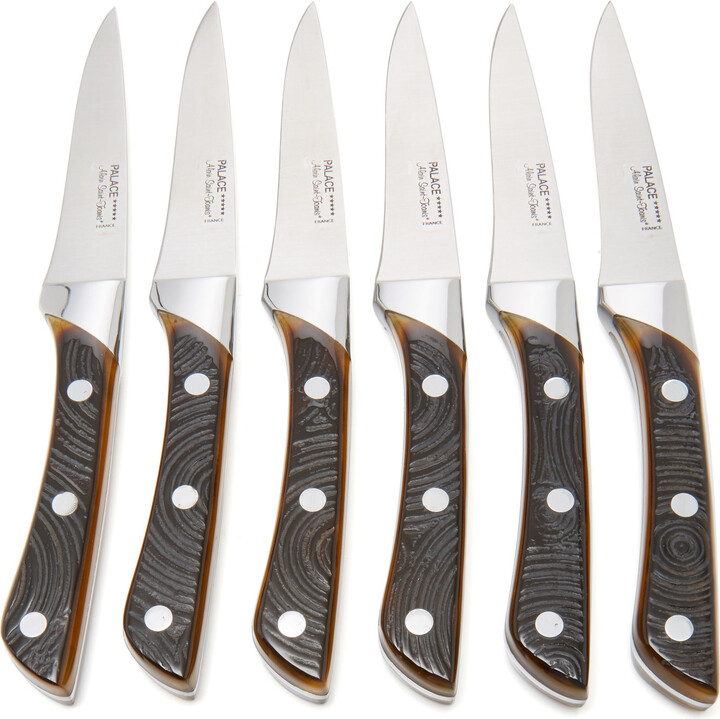 Alain Saint-Joanis Of-Six Silver-Plated Knives Set Saint-Joanis