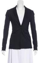 Thumbnail for your product : The Row Wool-Blend Notch-Lapel Blazer