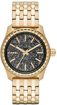 Thumbnail for your product : Diesel DZ5405 Kray Kray 38 gold-plated watch