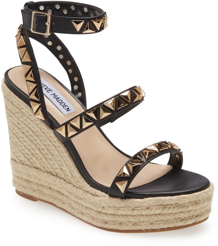 Platform Wedge Espadrille Studded | Shop the world's largest collection of  fashion | ShopStyle