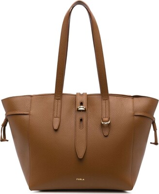 Furla Medium Leather Bag | ShopStyle