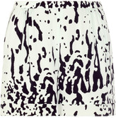 Thumbnail for your product : Diane von Furstenberg Atty printed silk-blend shorts