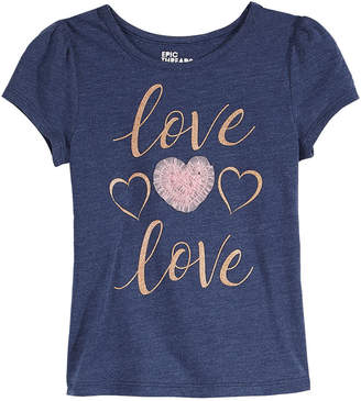 Epic Threads Toddler Girls Love T-Shirt, Created for Macy's