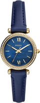Thumbnail for your product : Fossil Mini Carlie Leather Strap Watch, 28mm