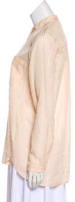 Eileen Fisher Silk Long Sleeve Top w/ Tags