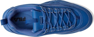 Fila Disruptor II Premium Fashion Sneaker (Vallarta Blue/Vallarta Blue/Vallarta Blue) Women's Shoes
