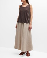 Thumbnail for your product : Eileen Fisher Scoop-Neck Jersey Tank
