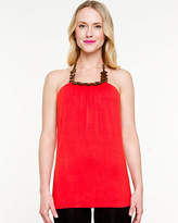 Thumbnail for your product : Le Château Jersey Knit Halter Neck Top