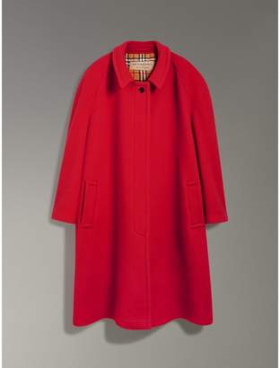 Burberry Double-faced Wool Cashmere Oversized Car Coat