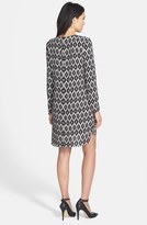 Thumbnail for your product : WAYF Long Sleeve Crepe Shift Dress