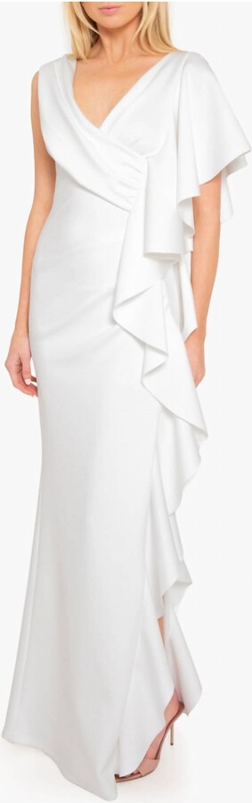 Morwen Long Gown In Black