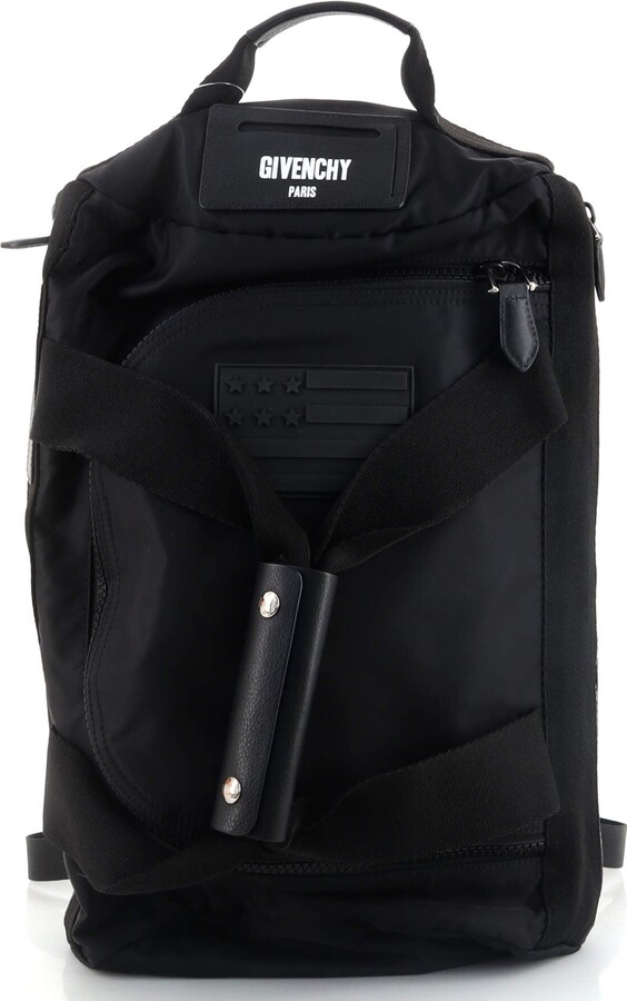 Givenchy Convertible Duffle Backpack Nylon and Leather ShopStyle