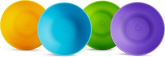 Munchkin Set Of 4 Multi Bowls, Multicoloured